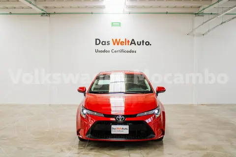 Toyota Corolla LE Aut usado (2021) color Rojo precio $434,999