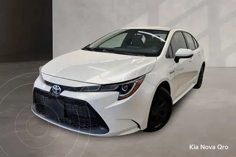 Toyota Corolla LE Aut usado (2021) color Blanco precio $345,000