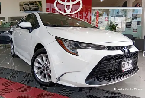 Toyota Corolla LE Aut usado (2020) color Blanco precio $265,000