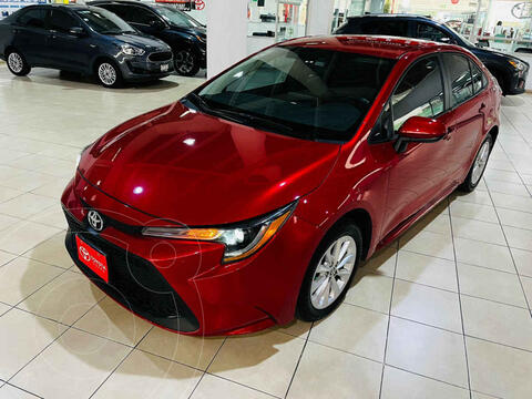 Toyota Corolla LE 1.8L Aut usado (2020) color Rojo precio $367,000