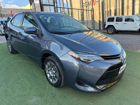 Toyota Corolla Base Aut usado (2018) color Azul financiado en mensualidades(enganche $110,000 mensualidades desde $7,063)
