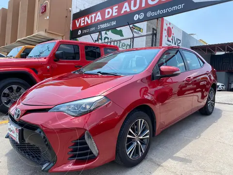 Toyota Corolla SE Aut usado (2017) color Rojo precio $314,999