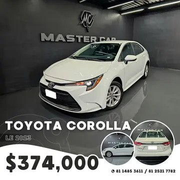 Toyota Corolla LE Aut usado (2023) color Blanco precio $374,000