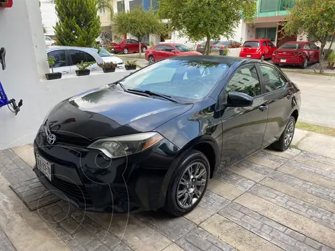 Toyota Corolla Base usado (2014) color Negro precio $160,000