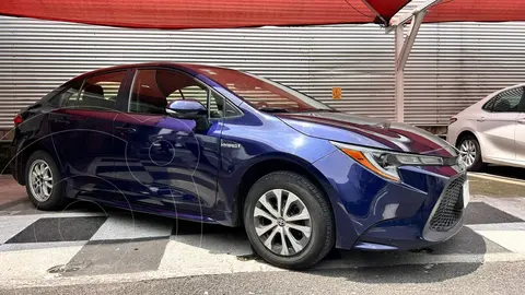 Toyota Corolla LE Aut usado (2021) color Azul precio $335,000