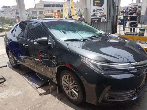 Toyota Corolla  1.8L XEi usado (2018) color Negro precio u$s15,000