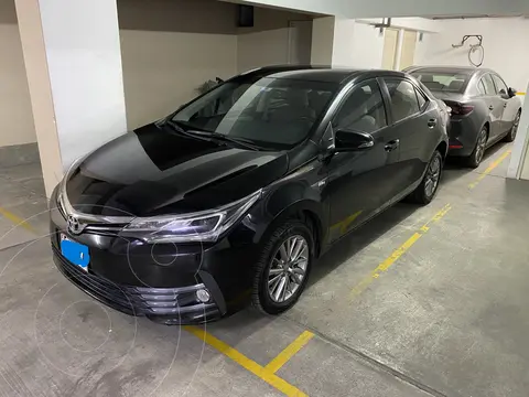Toyota Corolla  1.6L XEi CVT usado (2018) color Negro precio u$s16,000