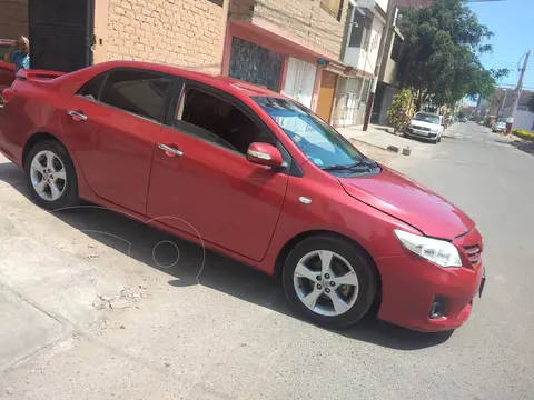 Toyota Corolla  1.6 GLI usado (2012) color Rojo precio u$s12,000