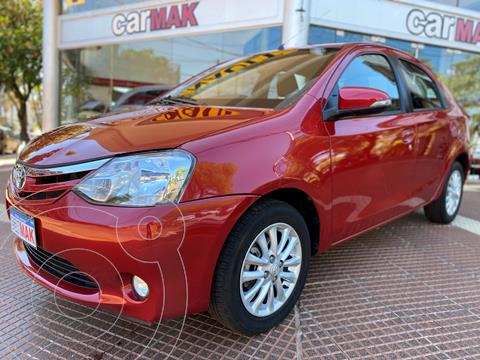Toyota Etios Sedan XLS usado (2016) color Rojo financiado en cuotas(anticipo $1.189.990)