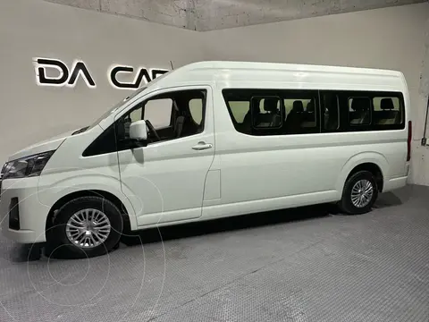 Toyota Hiace 12 Pasajeros usado (2022) color Blanco financiado en mensualidades(enganche $145,600 mensualidades desde $14,548)