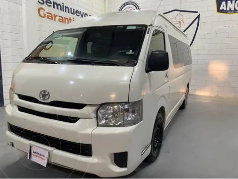 Toyota Hiace 2.7L Bus 15 Pas usado (2019) color Blanco precio $469,000