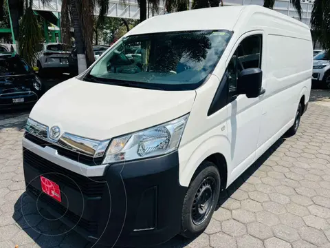 Toyota Hiace 2.7L Ventanas Superlarga usado (2020) color Blanco financiado en mensualidades(enganche $122,819 mensualidades desde $10,909)