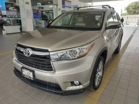 Toyota Highlander Limited usado (2015) color Marron precio $349,000