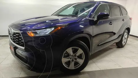 Toyota Highlander LE usado (2022) color Azul precio $690,000