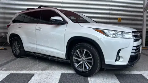 Toyota Highlander XLE usado (2018) color Blanco precio $399,000