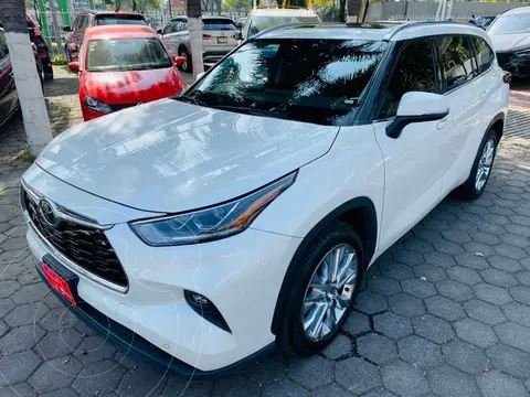 Toyota Highlander Limited Panoramic Roof usado (2020) color Blanco financiado en mensualidades(enganche $181,944 mensualidades desde $16,161)