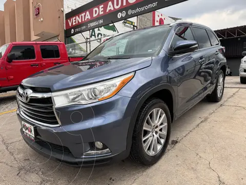 Toyota Highlander Limited usado (2016) color Azul precio $429,999