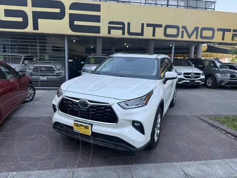 Toyota Highlander Limited Panoramic Roof usado (2020) color Blanco Perla precio $615,000