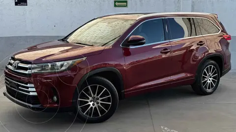 Toyota Highlander Limited Panoramic Roof usado (2019) color Rojo precio $479,000