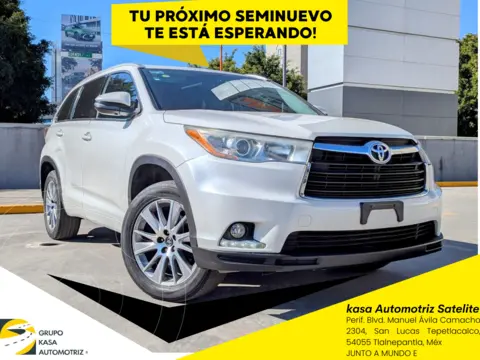 Toyota Highlander Limited usado (2016) color Blanco precio $373,000