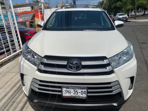 Toyota Highlander XLE usado (2017) color Blanco precio $495,000