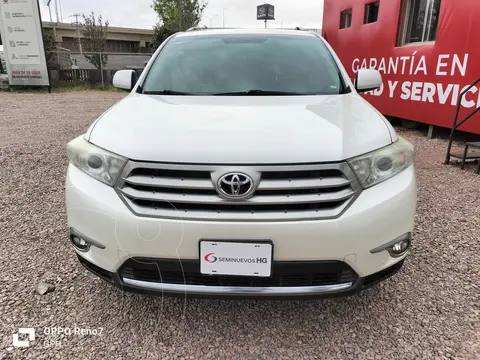 Toyota Highlander Premium usado (2013) color Blanco precio $265,000