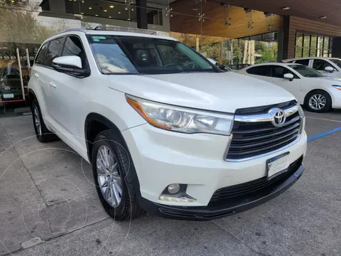 Toyota Highlander Limited Panoramic Roof usado (2015) color Blanco Perla precio $323,000