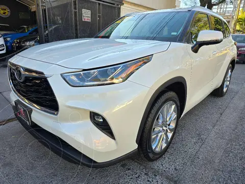 Toyota Highlander Limited Blue Ray usado (2021) color Blanco financiado en mensualidades(enganche $222,218 mensualidades desde $13,815)