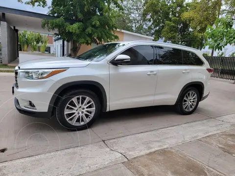 Toyota Highlander Limited BR usado (2014) color Blanco Perla precio $299,000