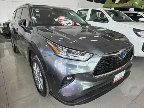 Toyota Highlander Limited BR usado (2024) color Gris financiado en mensualidades(enganche $236,500 mensualidades desde $19,969)