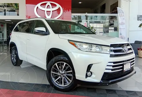 Toyota Highlander XLE usado (2018) color Blanco precio $425,000