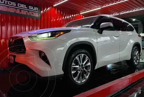 Toyota Highlander Limited usado (2020) color Blanco Perla precio $629,000