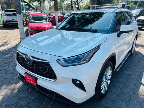 Toyota Highlander Limited PR usado (2023) color Blanco financiado en mensualidades(enganche $227,631 mensualidades desde $20,219)