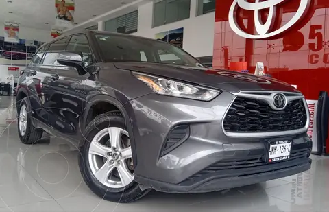 Toyota Highlander LE usado (2021) color Gris precio $570,000