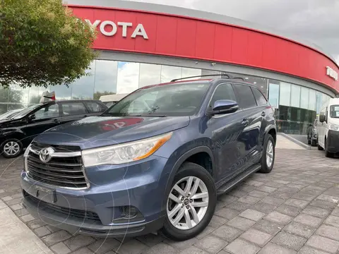 Toyota Highlander LE usado (2016) color Azul precio $359,000