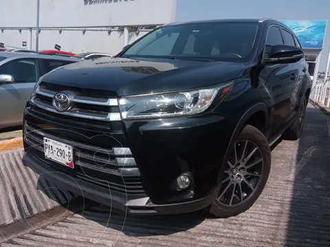 Toyota Highlander Base usado (2017) color Negro precio $475,000