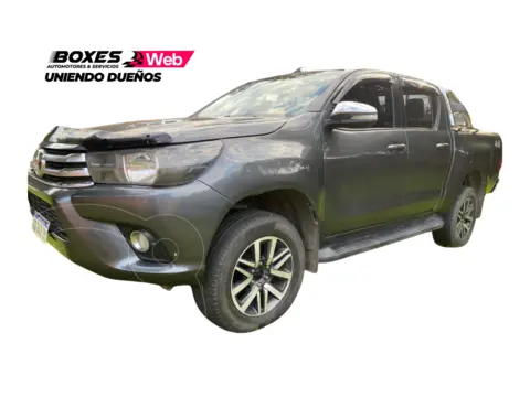 Toyota Hilux 2.8 4x4 SRV TDi DC Aut usado (2018) color Gris Oscuro financiado en cuotas(anticipo $14.000.000 cuotas desde $839.000)