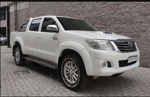 foto Toyota Hilux 3.0 4x2 SRV TDi DC usado (2013) color Blanco precio u$s19.000