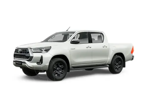 Toyota Hilux 4X4 Cabina Doble SRV 2.8 TDi Aut nuevo color Blanco precio $73.500.000