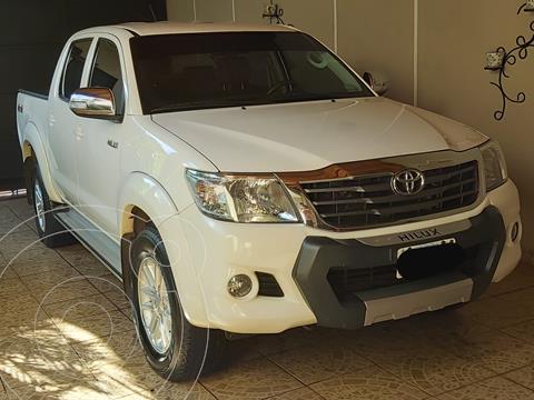 foto Toyota Hilux 2.7 4x4 SRV DC Cuero usado (2013) color Blanco precio $2.500.000