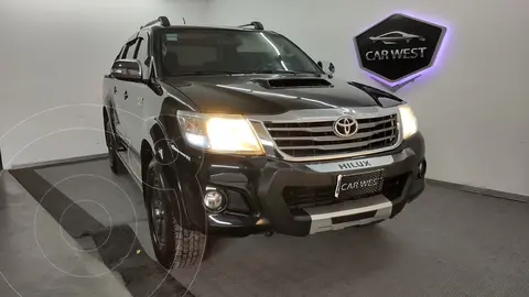 Toyota Hilux 3.0 4x4 SRV Limited TDi DC Cuero Aut usado (2015) color Negro precio $9.300.000