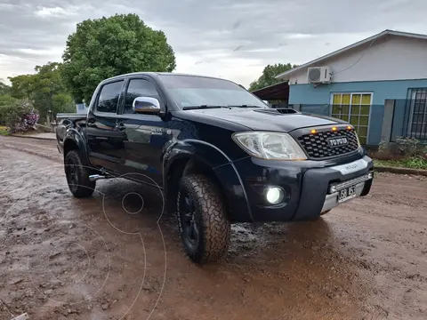 Toyota Hilux 3.0 4x4 SRV TDi DC usado (2011) color Negro precio $27.000.000