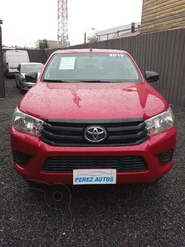 Toyota Hilux 2.4L DX CD 4x4 usado (2019) color Rojo precio $18.790.000