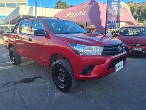 Toyota Hilux 2.4 4x2 DX CD usado (2018) color Rojo precio $15.300.000