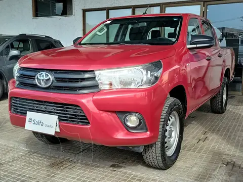 Toyota Hilux 2.4 4x2 DX CD usado (2018) color Rojo precio $15.300.000