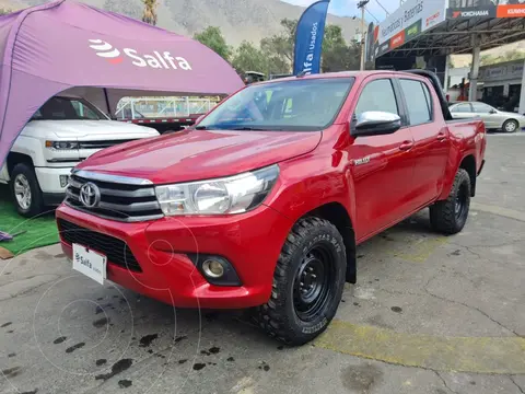 Toyota Hilux 2.4 4x2 DX CD usado (2019) color Rojo precio $17.200.000