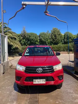Toyota Hilux 2.4L DX CD 4x2 usado (2018) color Rojo precio $13.000.000