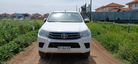 Toyota Hilux 2.4L SR CD 4x2 usado (2019) color Blanco precio $15.304.144