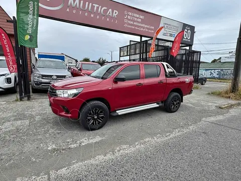 Toyota Hilux 2.4L DX CD 4x4 usado (2021) color Rojo precio $22.500.000