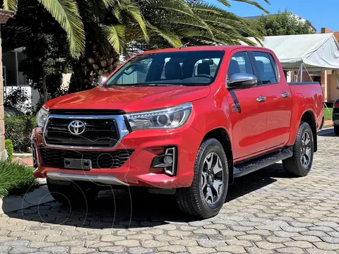 Toyota Hilux Cabina Doble Diesel 4X4 Aut usado (2020) color Rojo financiado en mensualidades(enganche $119,600)